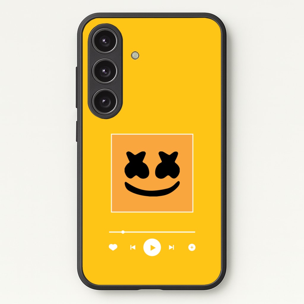 Helmet DJ Album Cover - Marshmello Phone Case for Galaxy S25