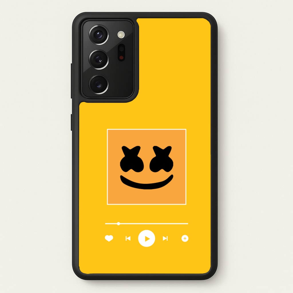 Helmet DJ Album Cover - Marshmello Phone Case for Galaxy Note 20 Ultra