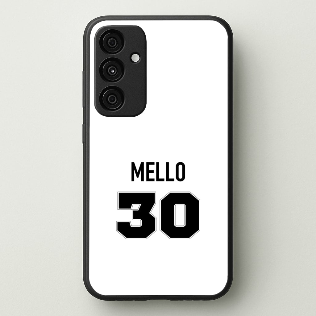 Mello 30 - Marshmello Phone Case for Galaxy A35