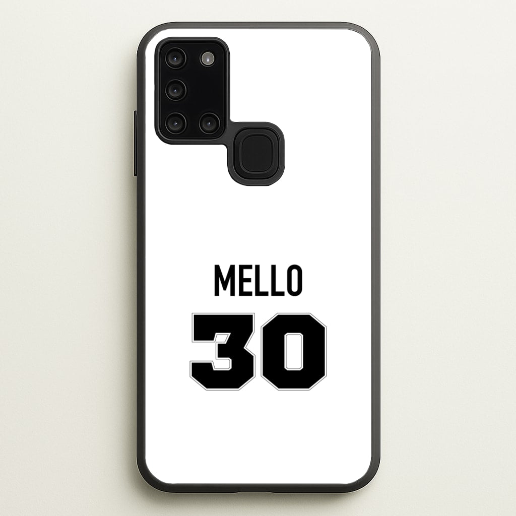 Mello 30 - Marshmello Phone Case for Galaxy A21s