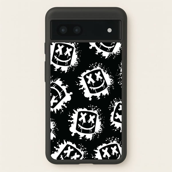 Black And White Helmet DJ Pattern - Marshmello Phone Case for Google Pixel 6a