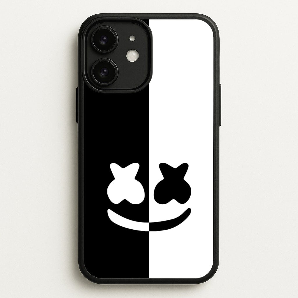 Dual Sides Helmet DJ - Marshmello Phone Case for iPhone 11