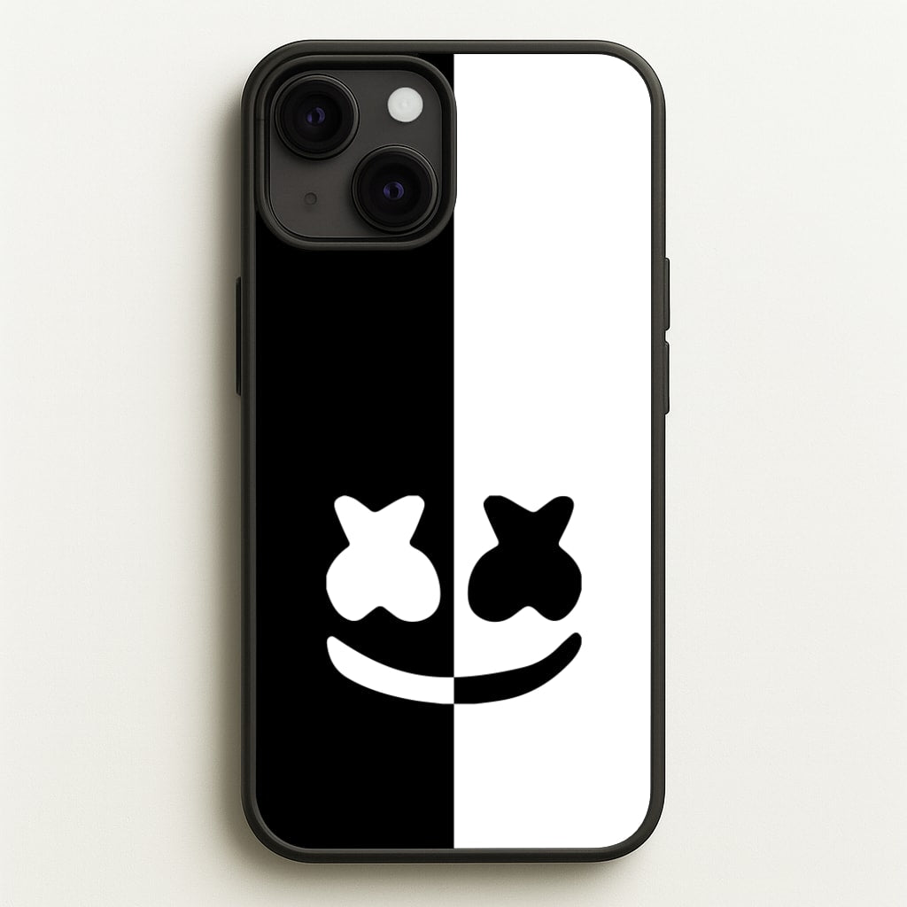 Dual Sides Helmet DJ - Marshmello Phone Case for iPhone 13 Mini