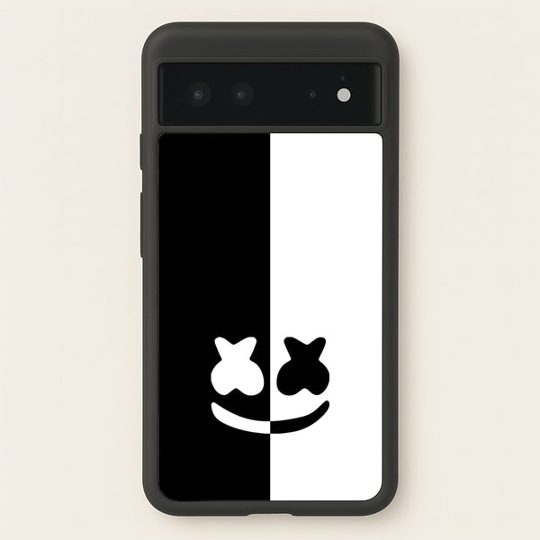 Dual Sides Helmet DJ - Marshmello Phone Case for Google Pixel 6