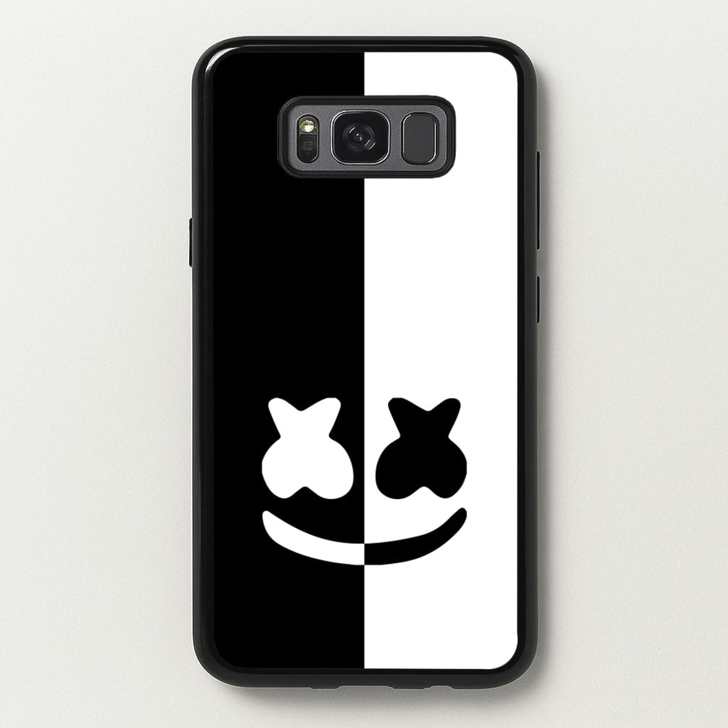 Dual Sides Helmet DJ - Marshmello Phone Case for Galaxy S8