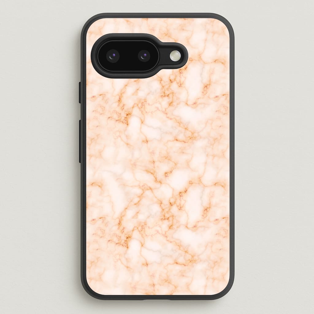 Rose Gold Marble - Marble Phone Case for Google Pixel 9a
