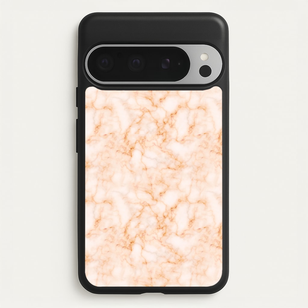 Rose Gold Marble - Marble Phone Case for Google Pixel 9 Pro XL