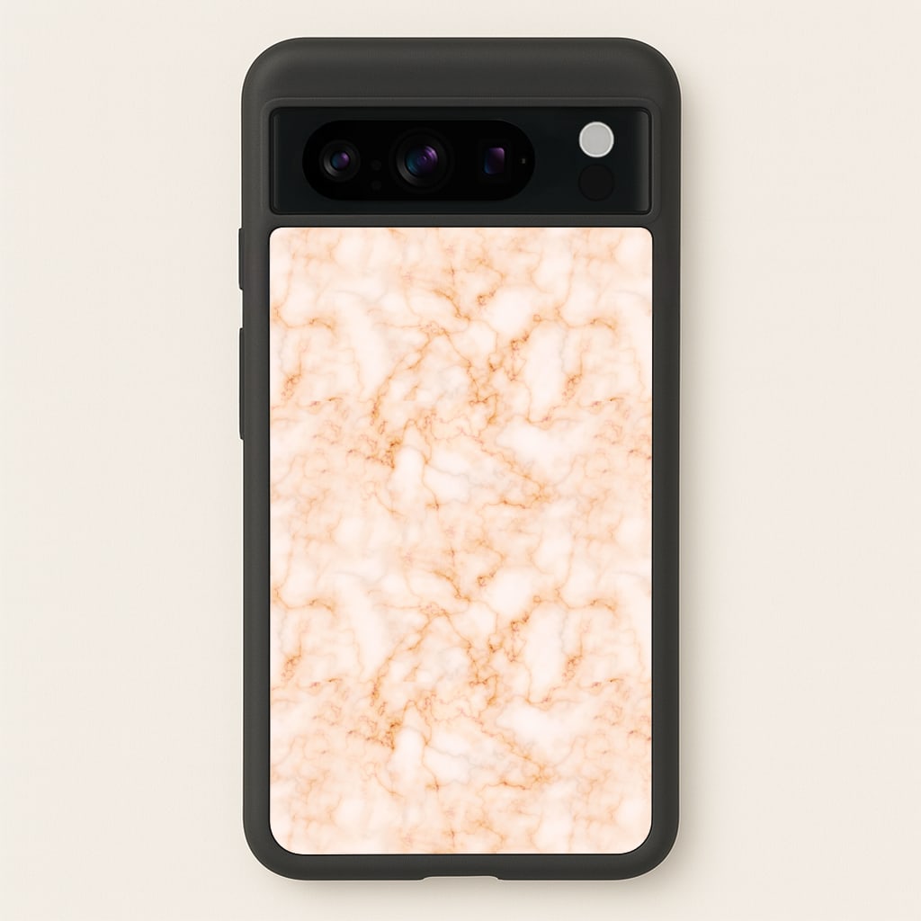 Rose Gold Marble - Marble Phone Case for Google Pixel 8 Pro