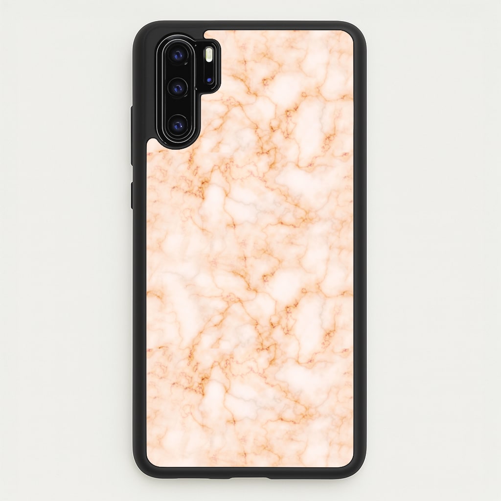 Rose Gold Marble - Marble Phone Case for Huawei P30 Pro