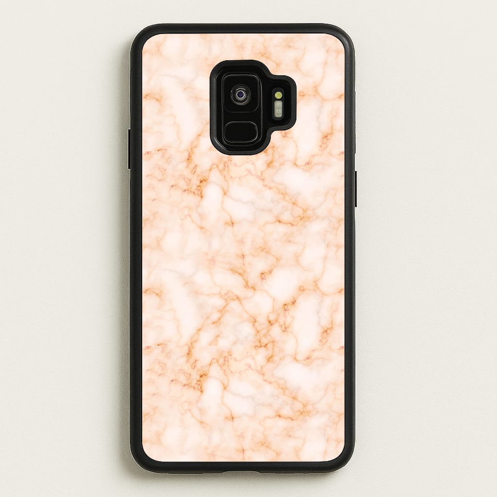 Rose Gold Marble - Marble Phone Case for Galaxy S9