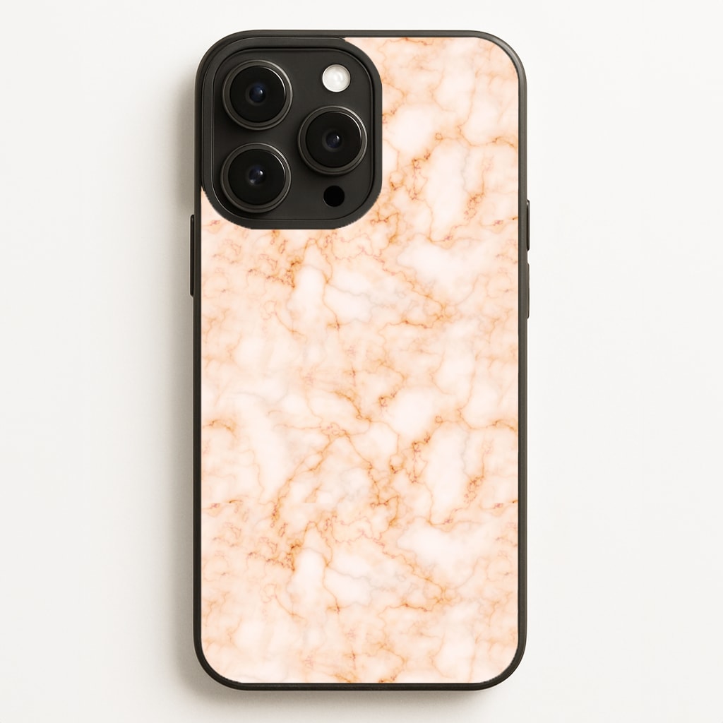 Rose Gold Marble - Marble Phone Case for iPhone 12 Pro Max