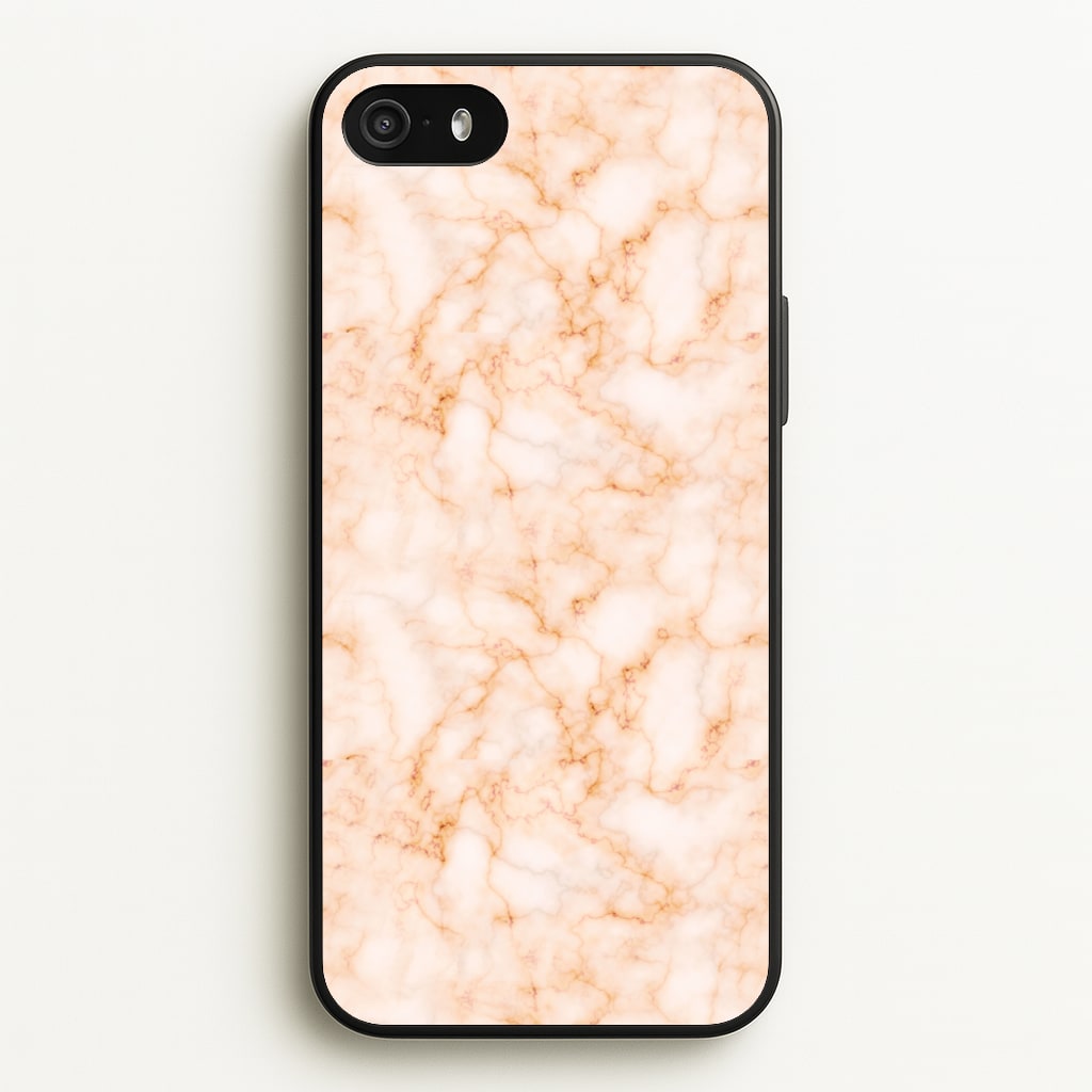 Rose Gold Marble - Marble Phone Case for iPhone 5 / 5s / SE 2016