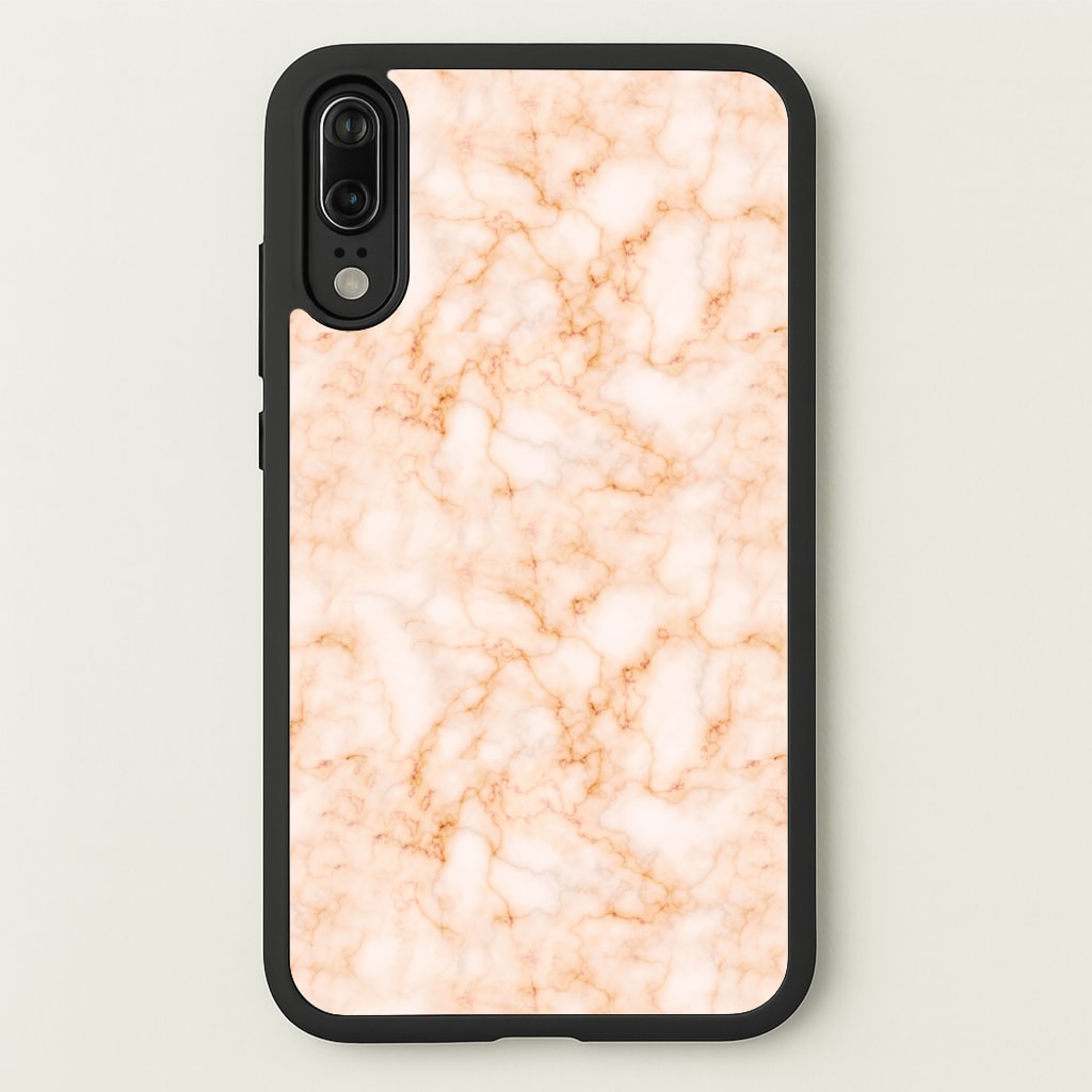 Rose Gold Marble - Marble Phone Case for Huawei P20