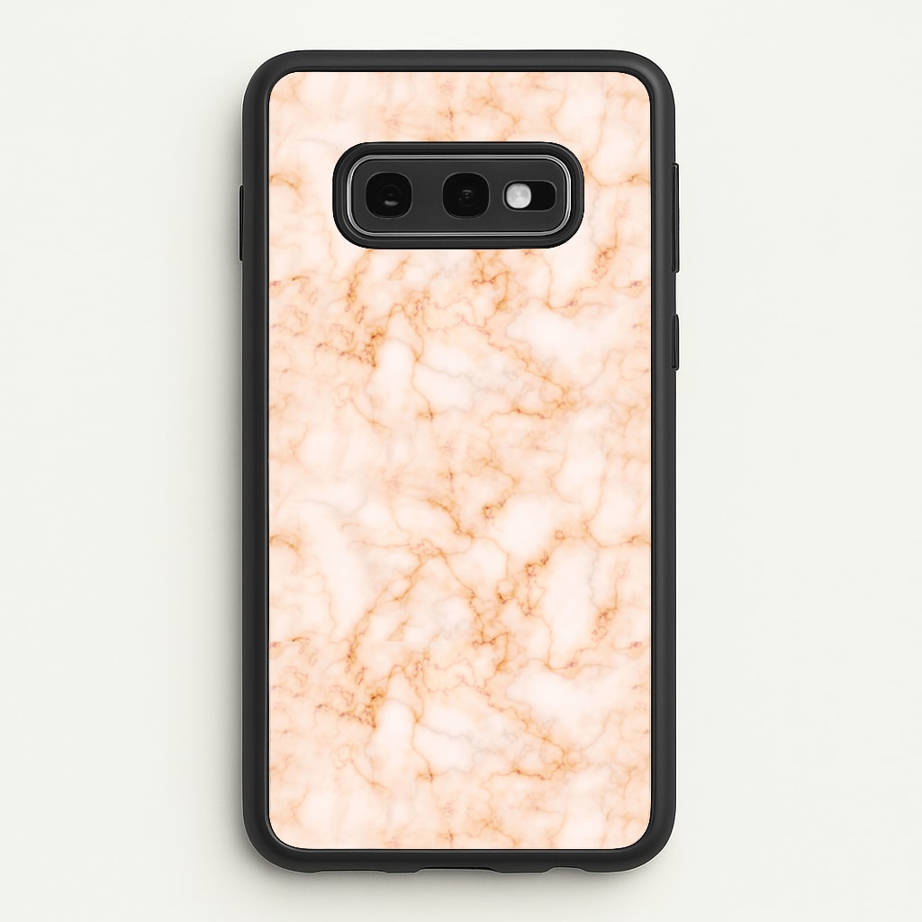 Rose Gold Marble - Marble Phone Case for Galaxy S10e