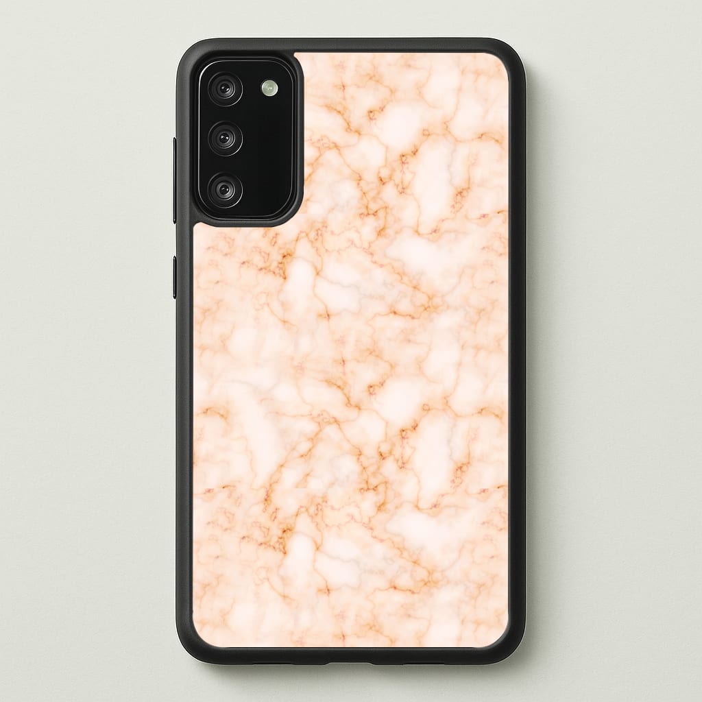 Rose Gold Marble - Marble Phone Case for Galaxy A41