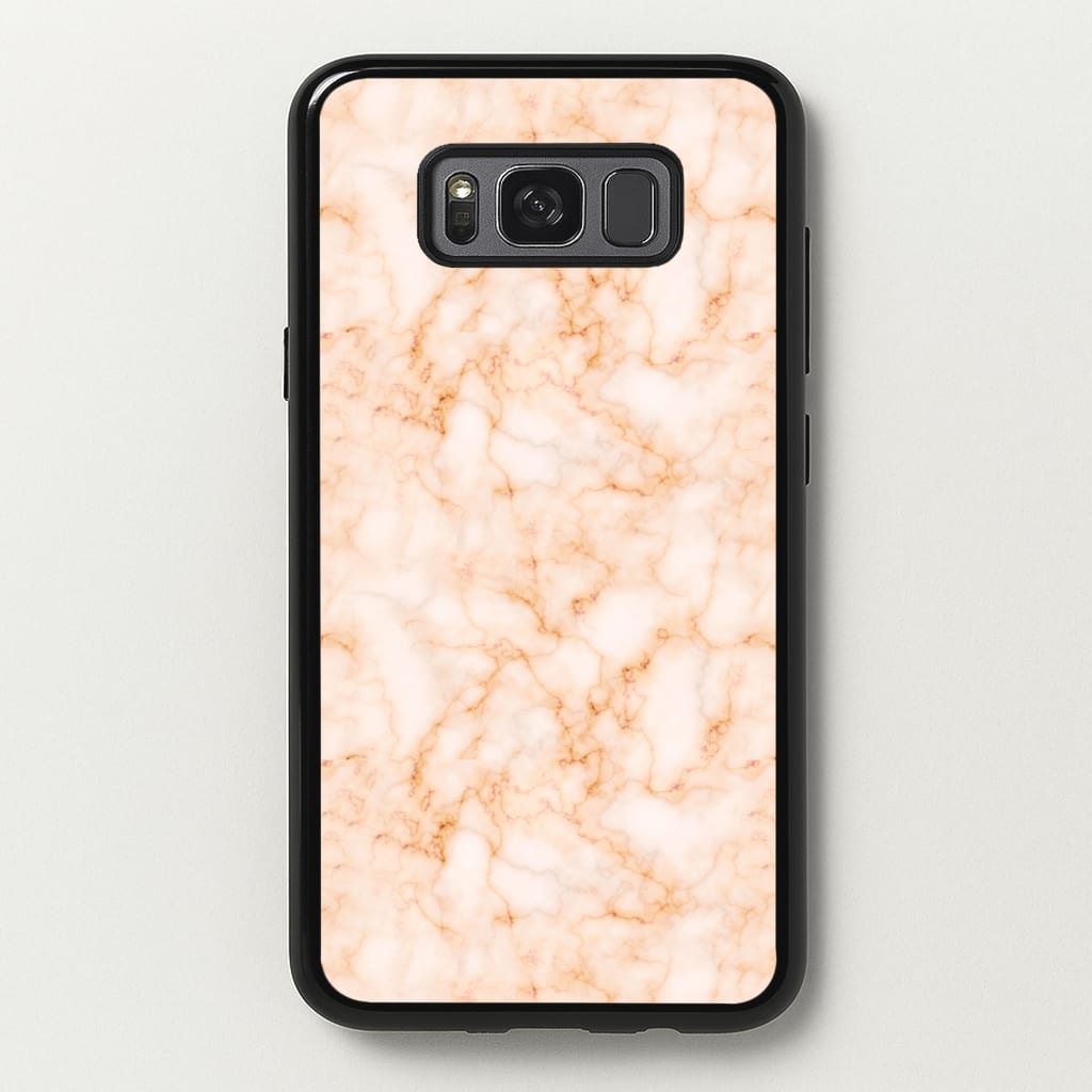 Rose Gold Marble - Marble Phone Case for Galaxy S8 Plus