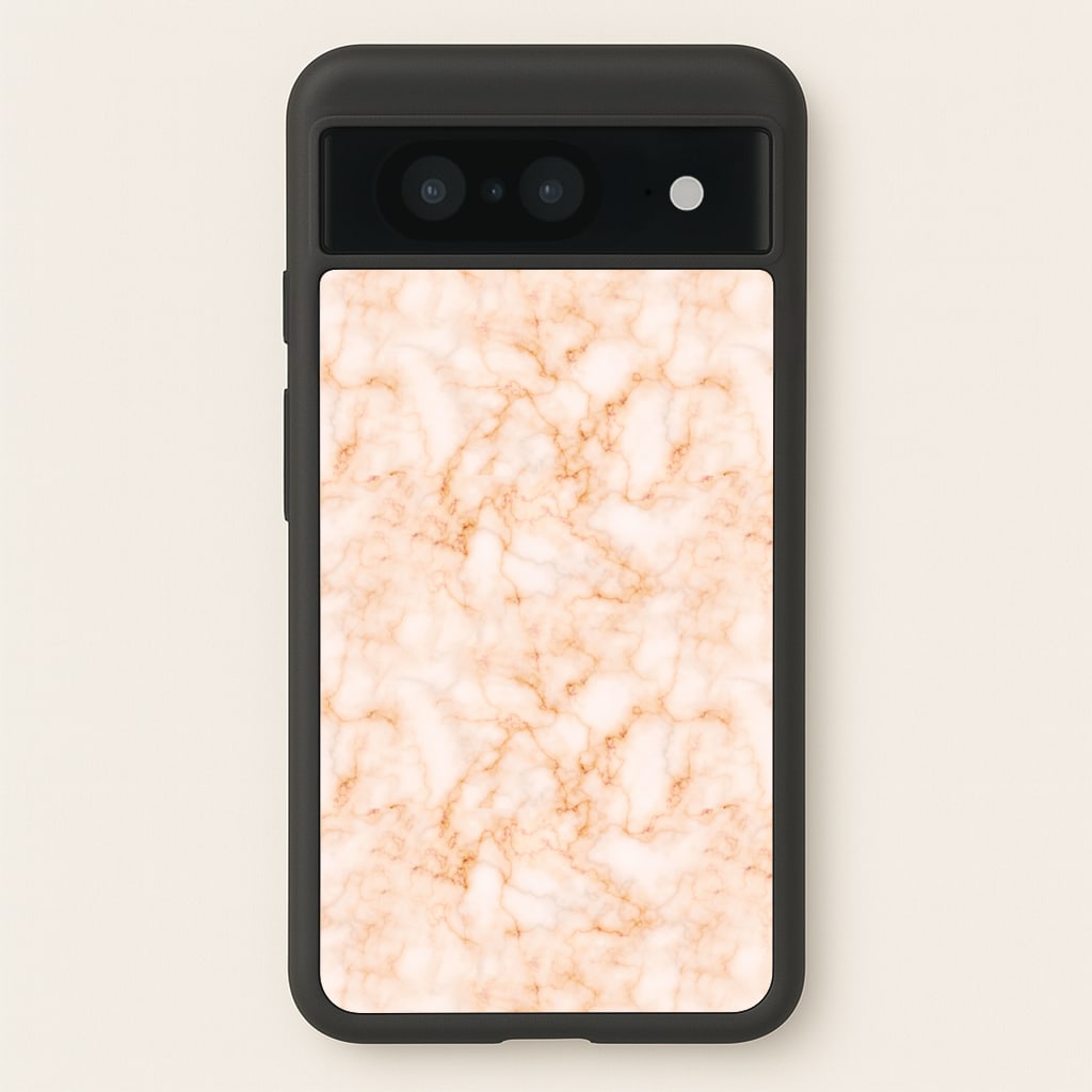 Rose Gold Marble - Marble Phone Case for Google Pixel 8