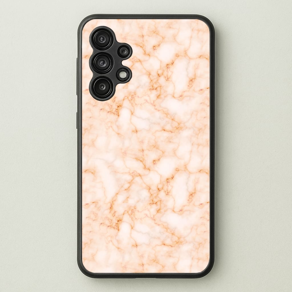 Rose Gold Marble - Marble Phone Case for Galaxy A13