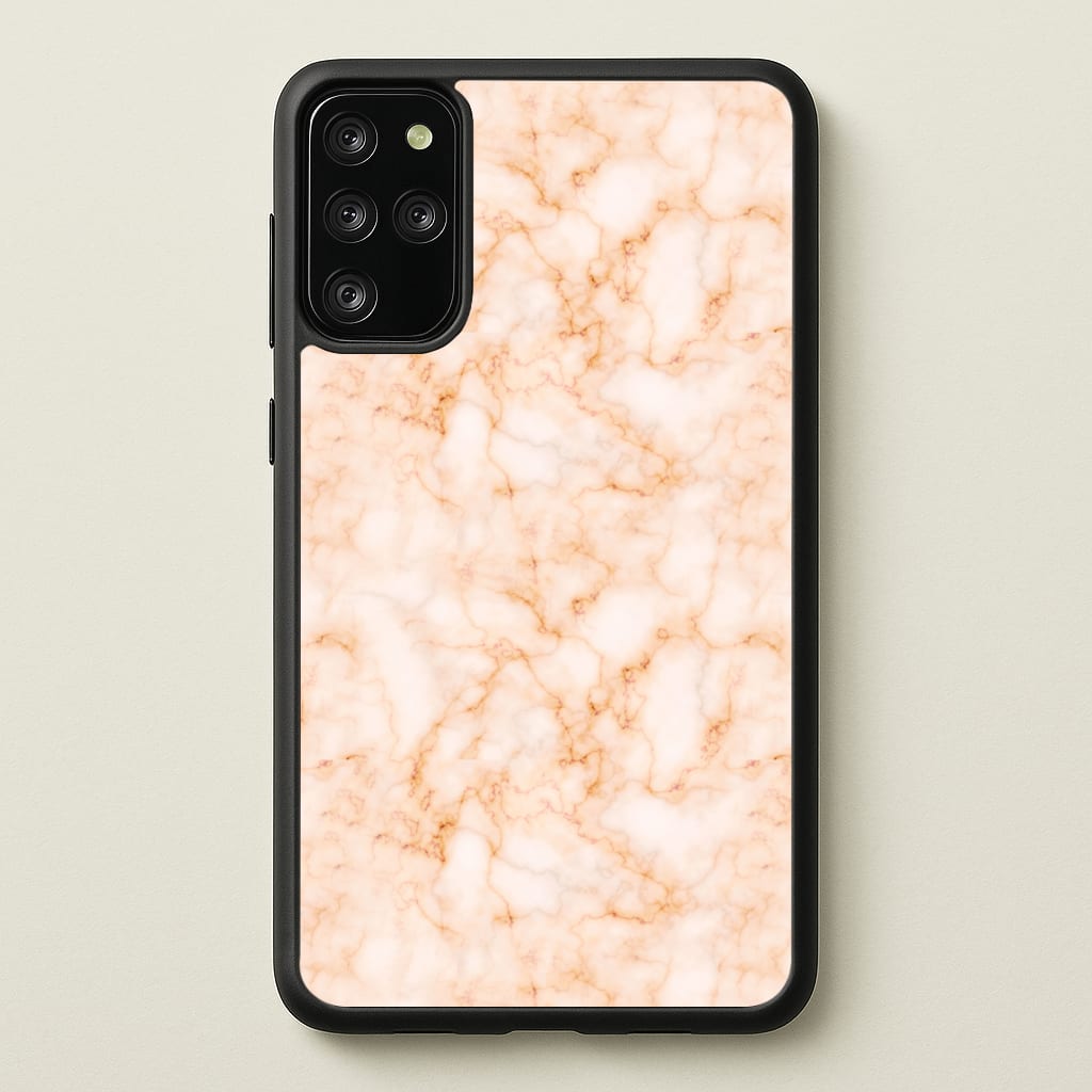 Rose Gold Marble - Marble Phone Case for Galaxy S20 Plus