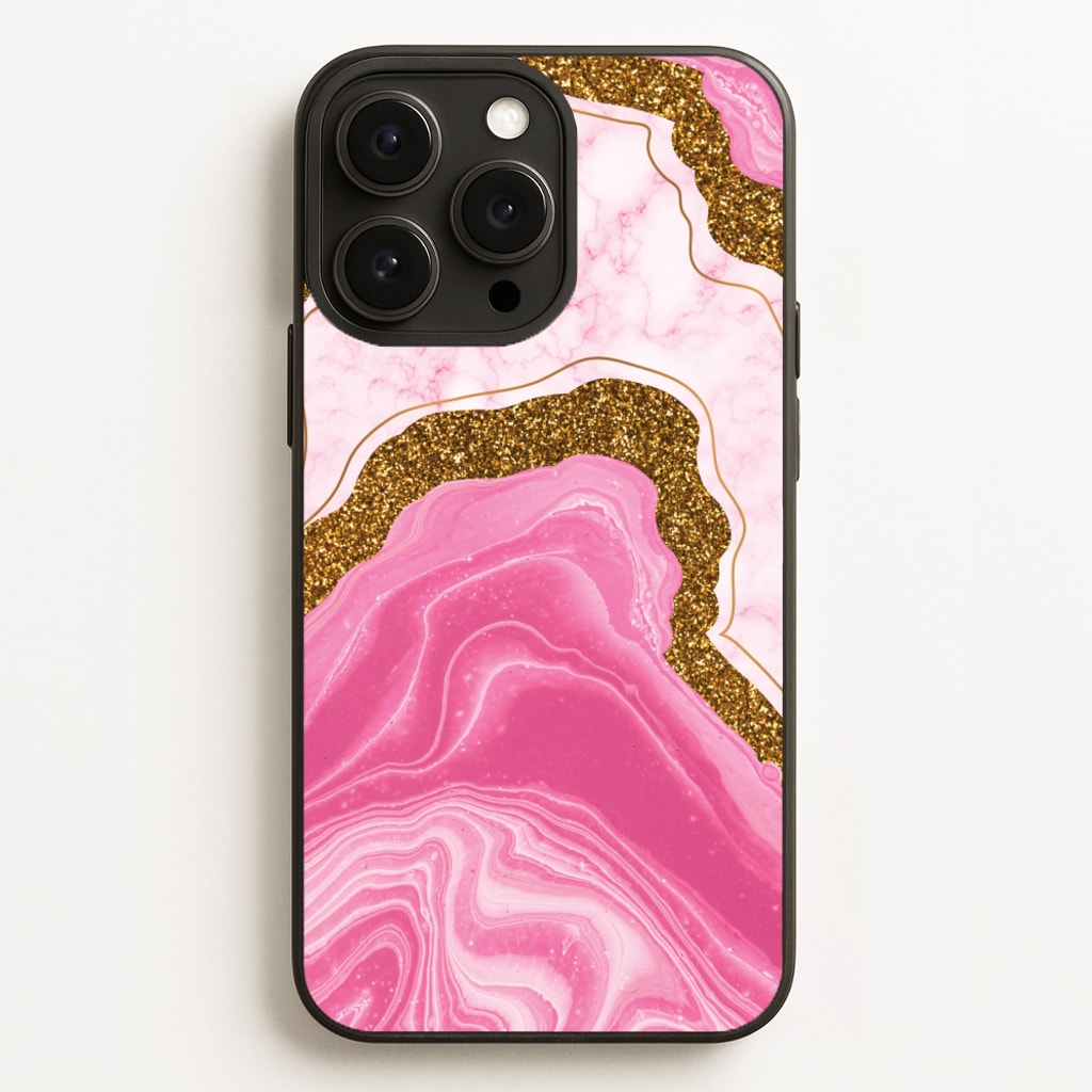 Marble Rock Veins And Glitter - Marble Phone Case for iPhone 12 Pro Max