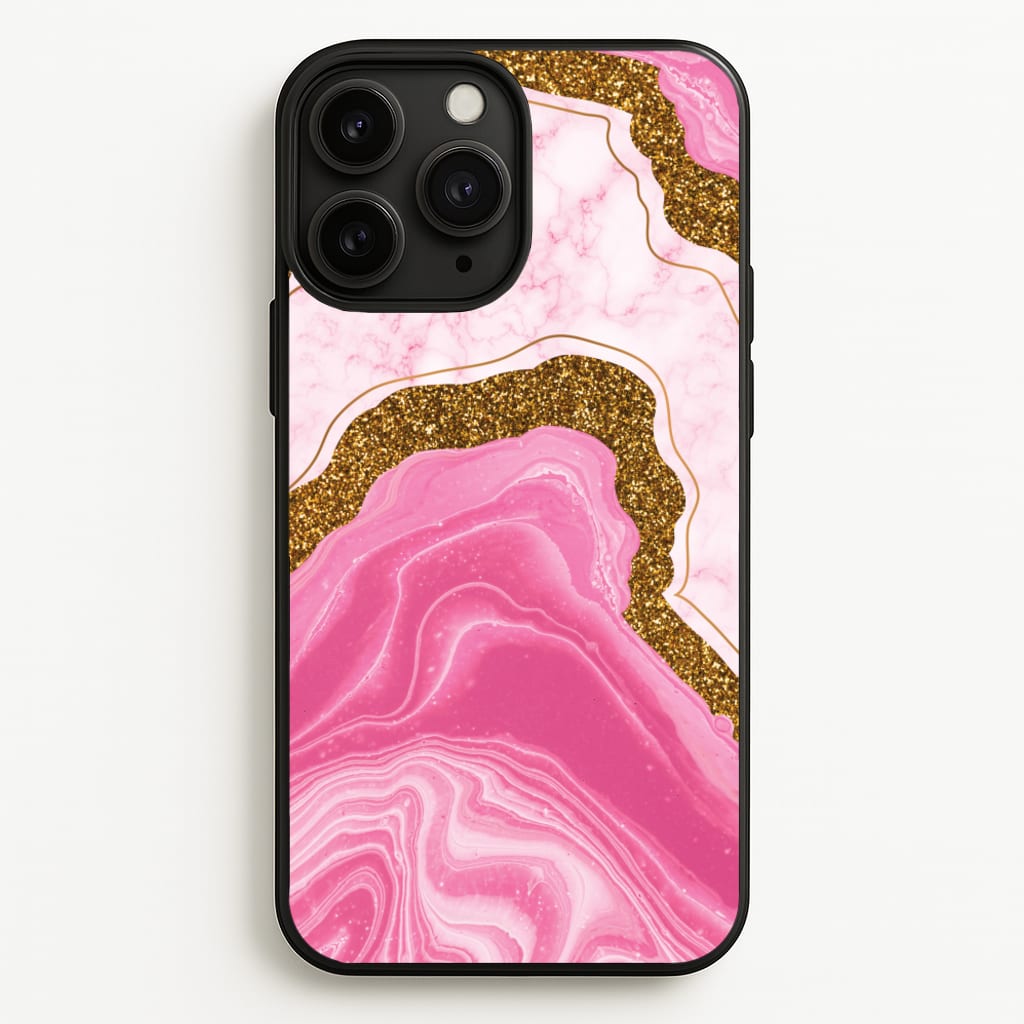 Marble Rock Veins And Glitter - Marble Phone Case for iPhone 11 Pro Max
