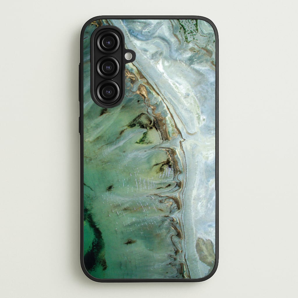 Emerald Marble - Marble Phone Case for Galaxy A16