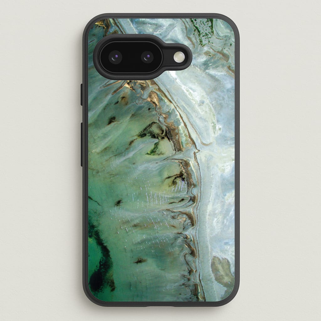 Emerald Marble - Marble Phone Case for Google Pixel 9a