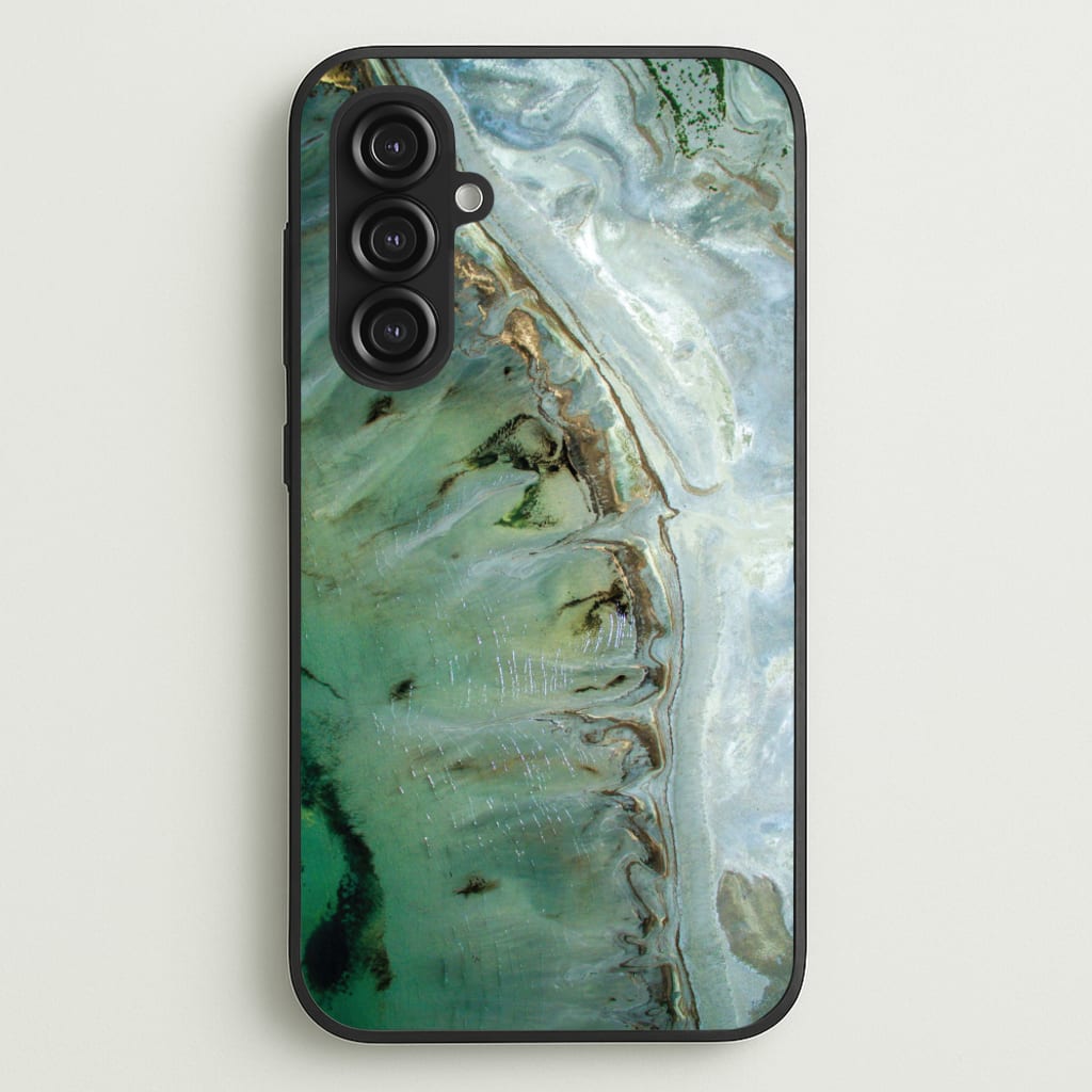 Emerald Marble - Marble Phone Case for Galaxy S23FE