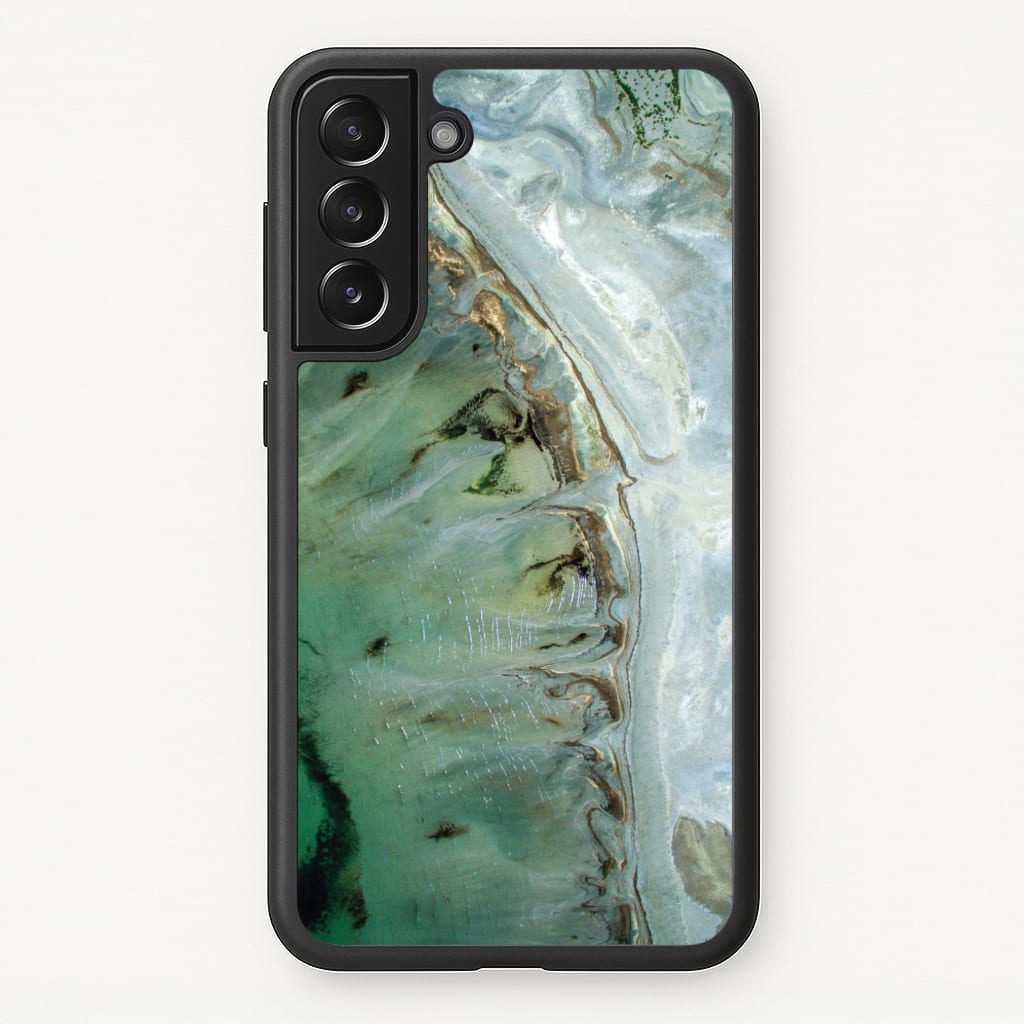 Emerald Marble - Marble Phone Case for Galaxy S21FE