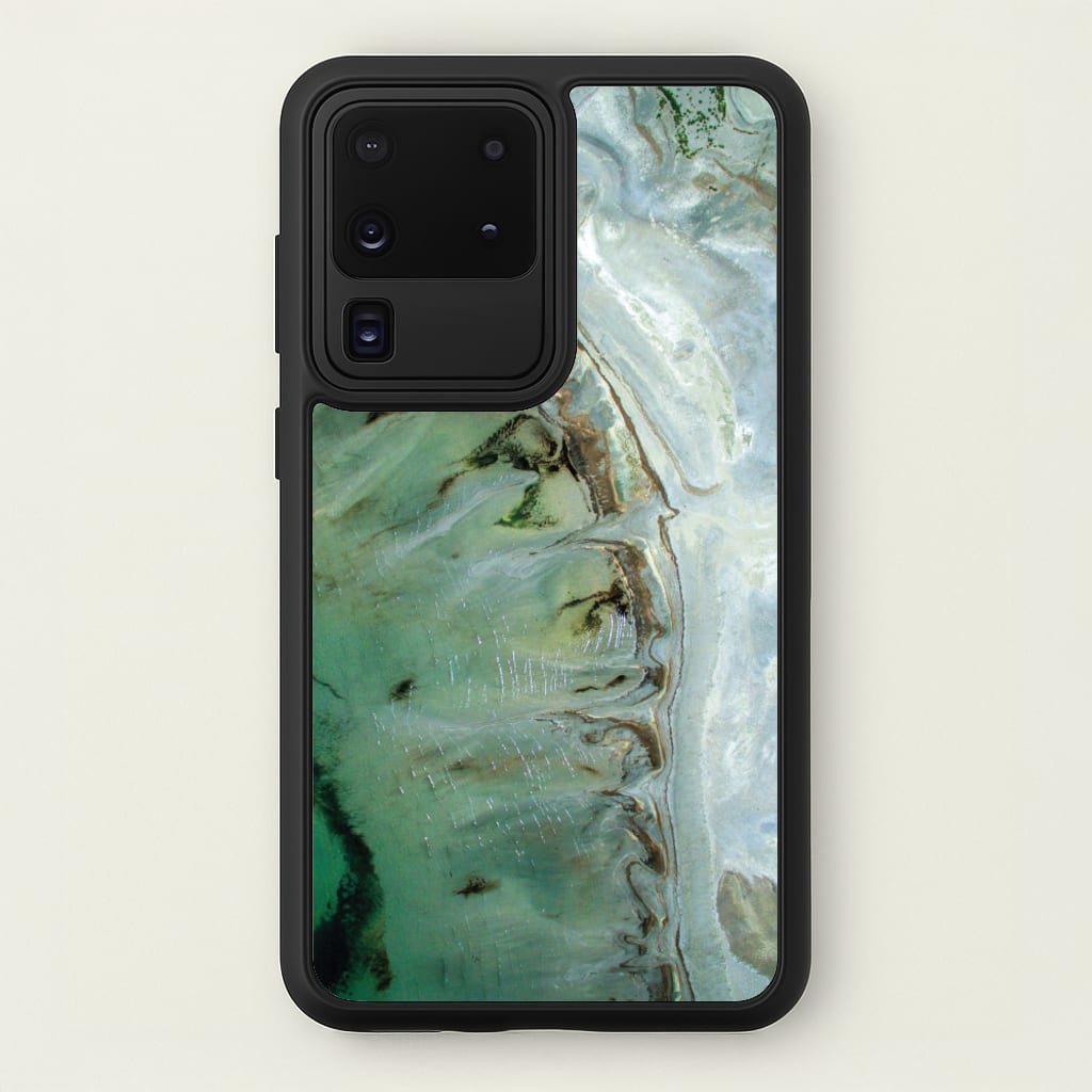 Emerald Marble - Marble Phone Case for Galaxy S20 Ultra