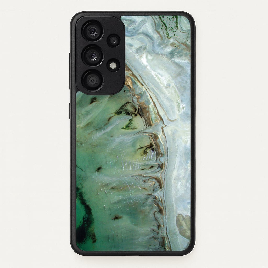 Emerald Marble - Marble Phone Case for Galaxy A53
