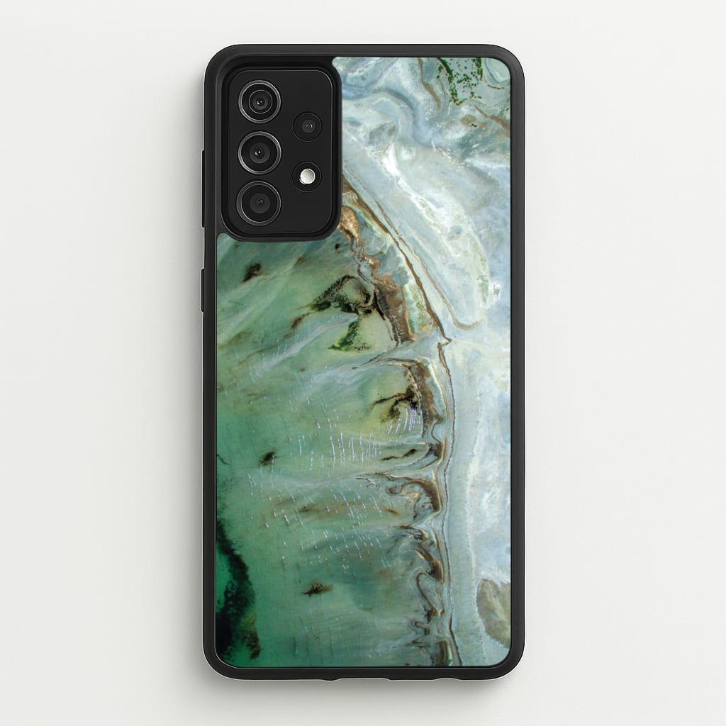 Emerald Marble - Marble Phone Case for Galaxy A52 / A52s