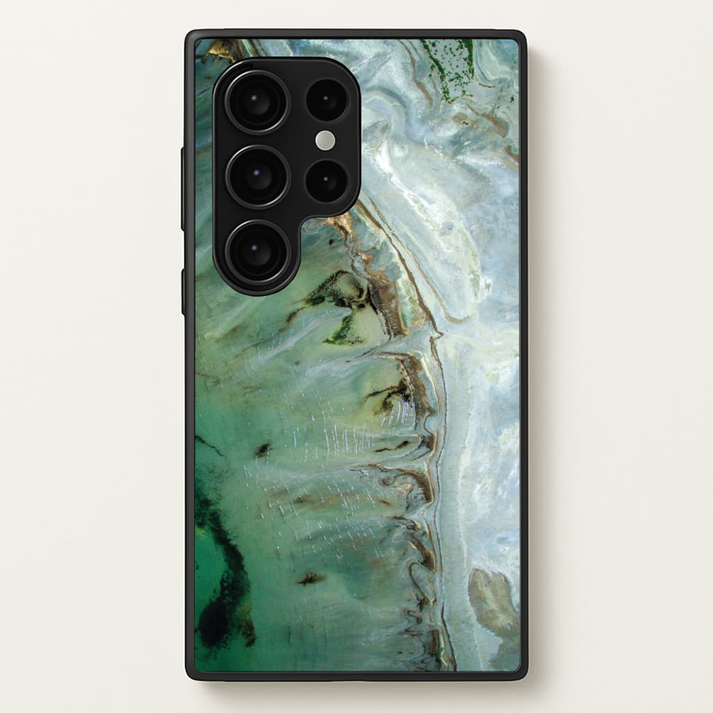 Emerald Marble - Marble Phone Case for Galaxy S24 Ultra