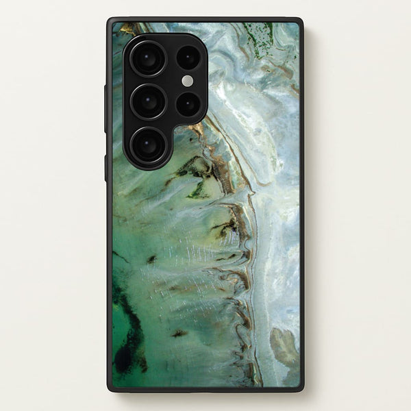 Emerald Marble - Marble Phone Case for Galaxy S24 Ultra