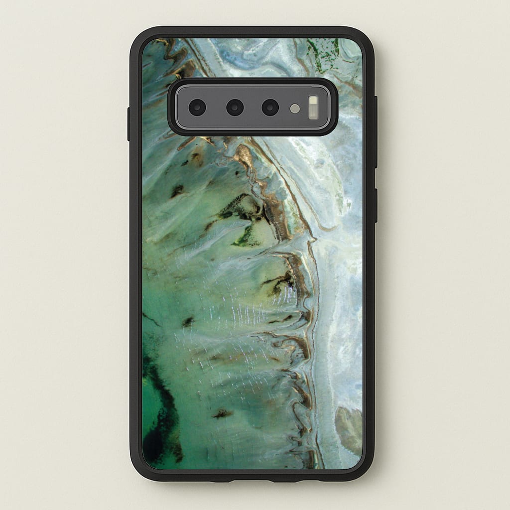 Emerald Marble - Marble Phone Case for Galaxy S10 Plus