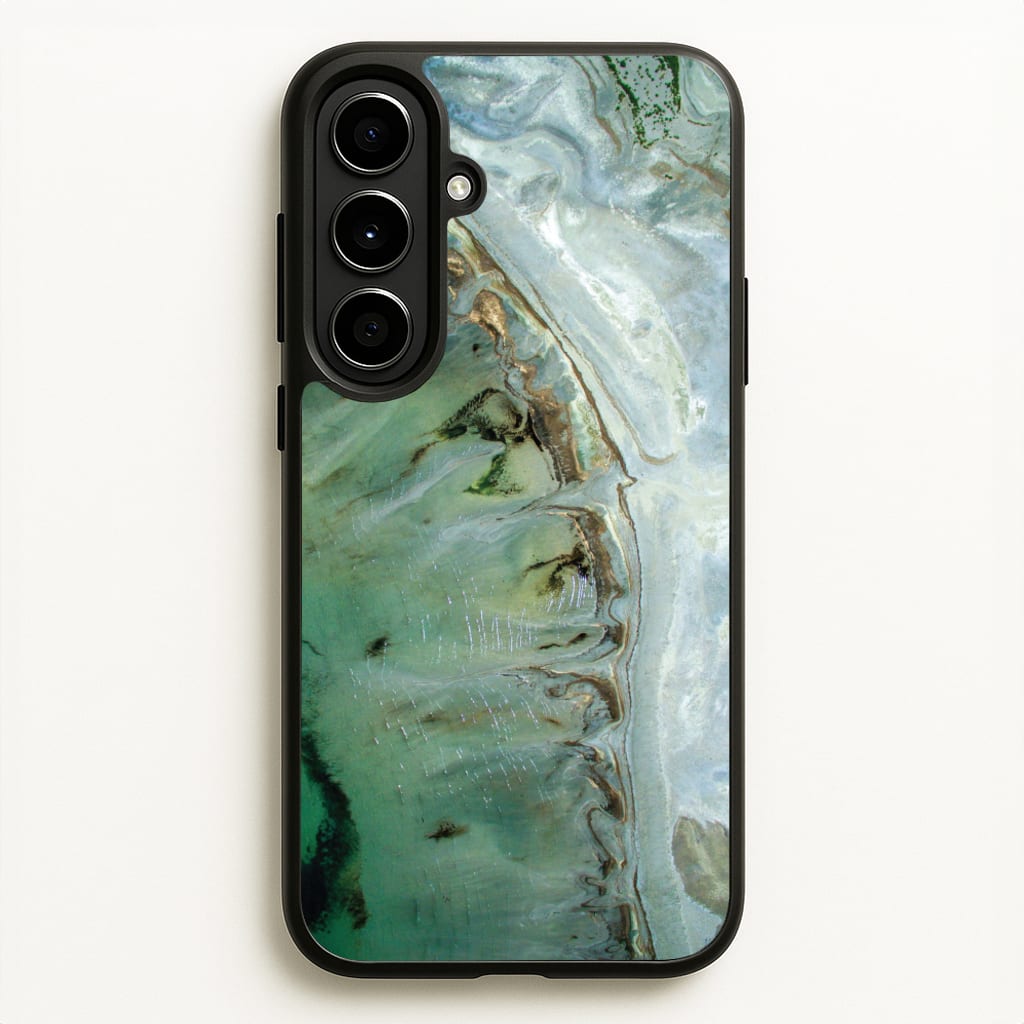 Emerald Marble - Marble Phone Case for Galaxy A56