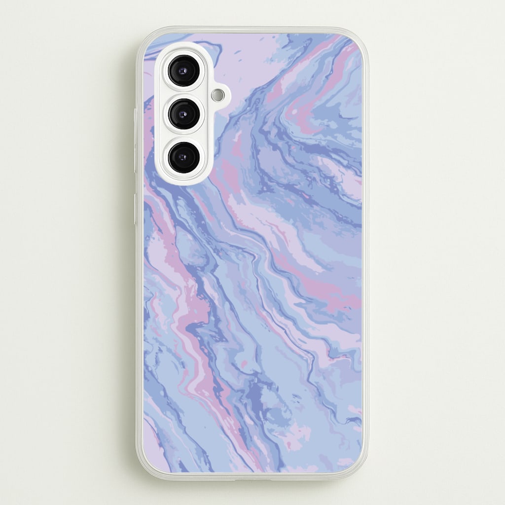 Purple Cloudy Marble - Marble Phone Case for Galaxy A16