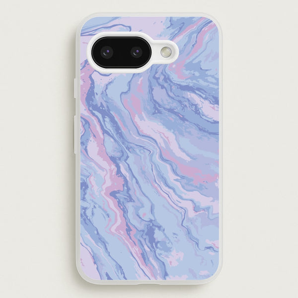 Purple Cloudy Marble - Marble Phone Case for Google Pixel 9a