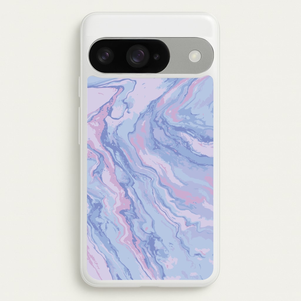 Purple Cloudy Marble Phone Case for Google Pixel 10 / 10 Pro