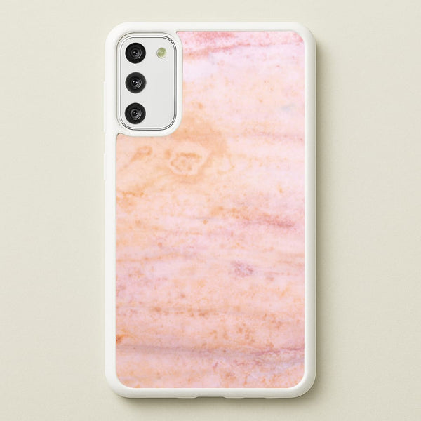Ombre Rose Gold Marble - Marble Phone Case for Galaxy S20FE