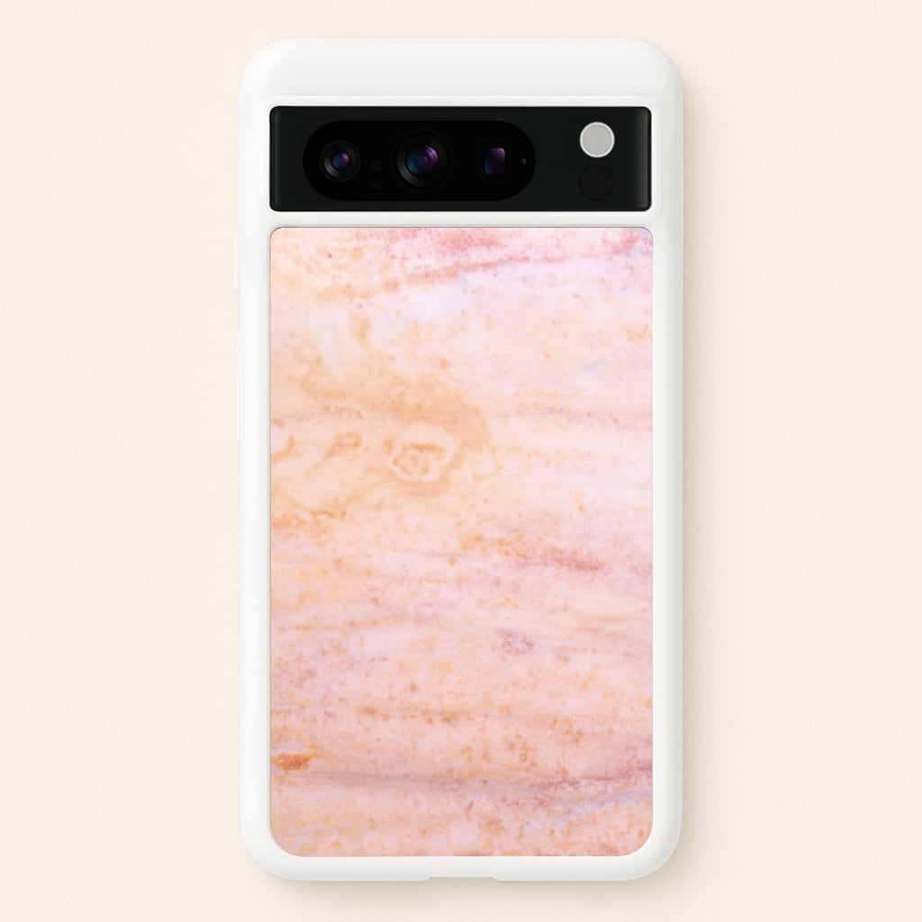 Ombre Rose Gold Marble - Marble Phone Case for Google Pixel 8 Pro