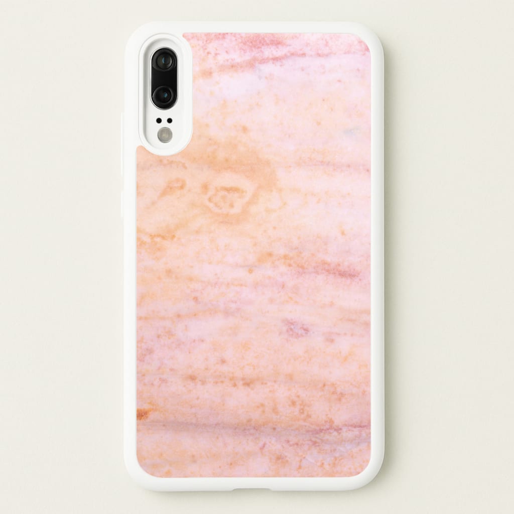 Ombre Rose Gold Marble - Marble Phone Case for Huawei P20
