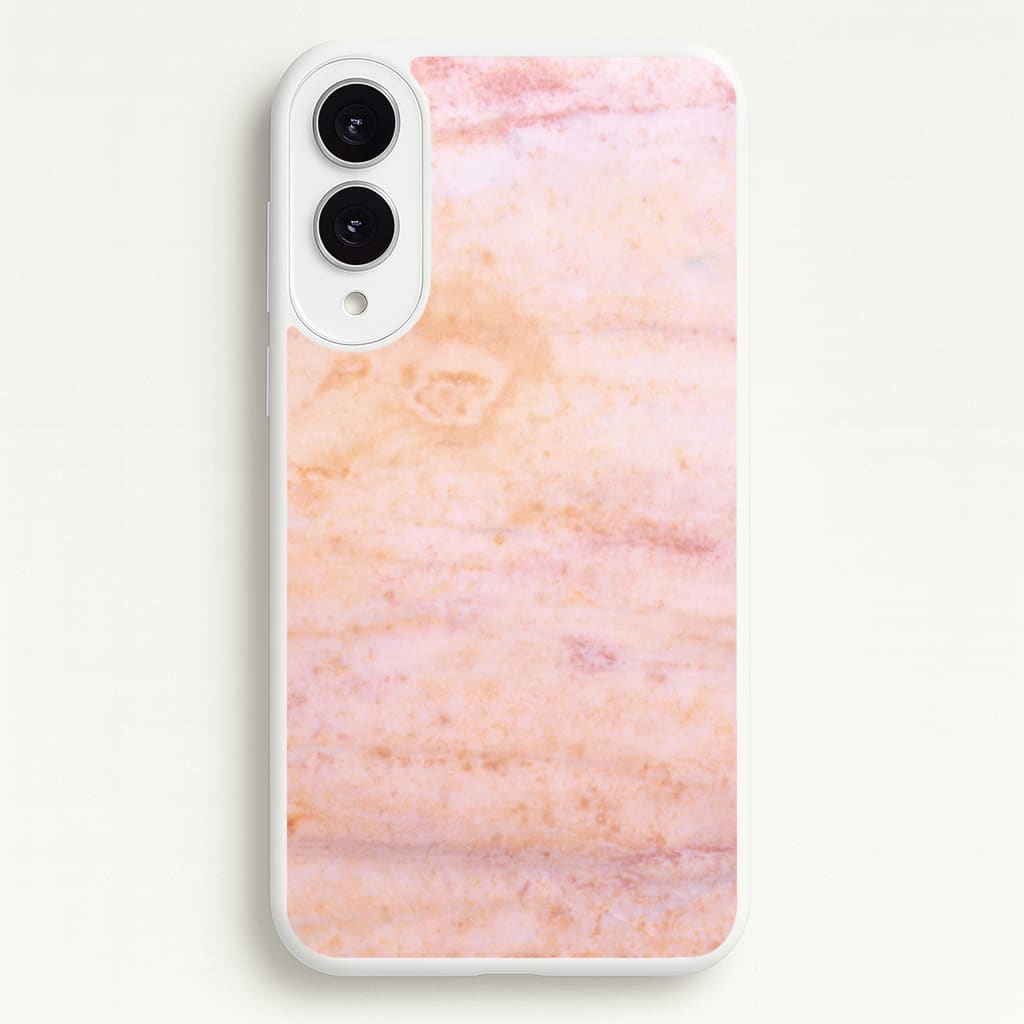 Ombre Rose Gold Marble - Marble Phone Case for Galaxy S25 Edge