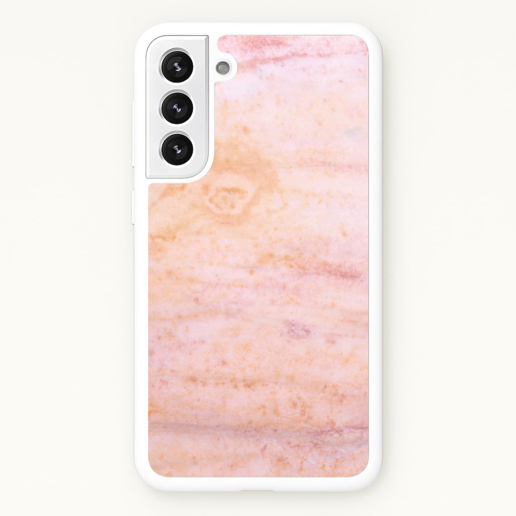 Ombre Rose Gold Marble - Marble Phone Case for Galaxy S21FE