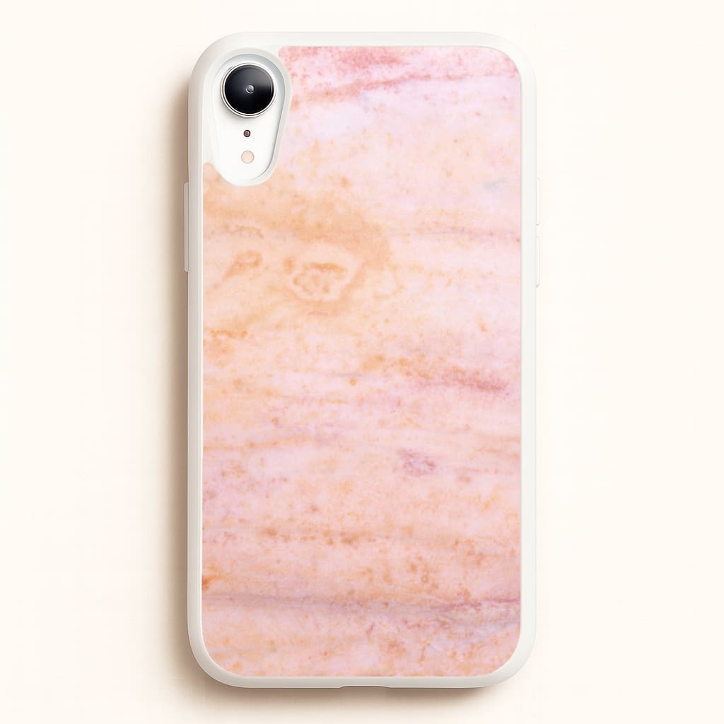 Ombre Rose Gold Marble - Marble Phone Case for iPhone XR