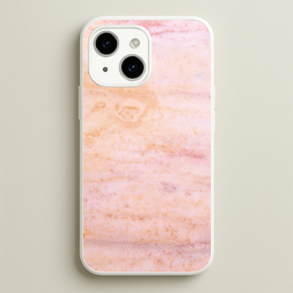Ombre Rose Gold Marble - Marble Phone Case for iPhone 15