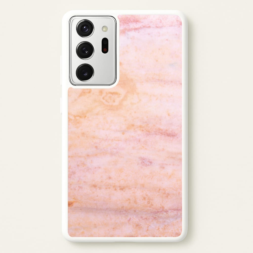 Ombre Rose Gold Marble - Marble Phone Case for Galaxy Note 20 Ultra