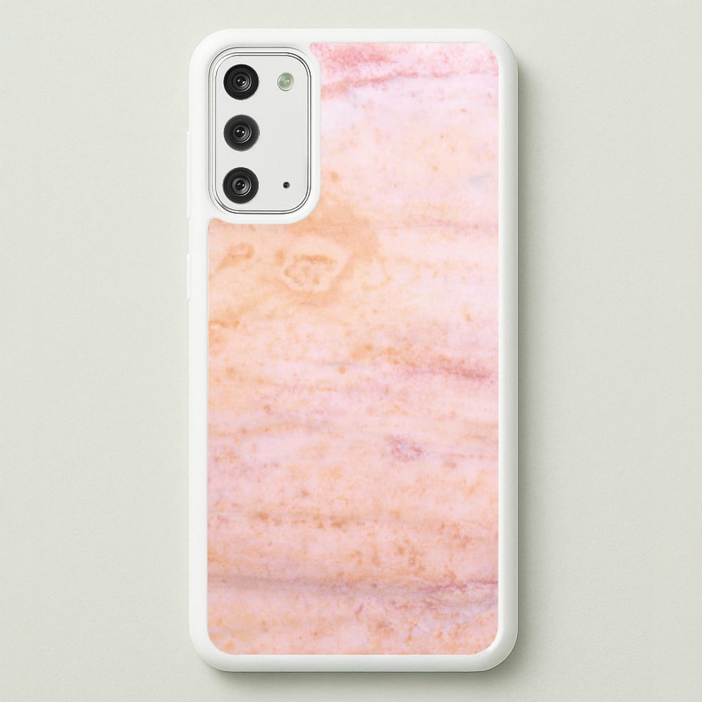 Ombre Rose Gold Marble - Marble Phone Case for Galaxy Note 20