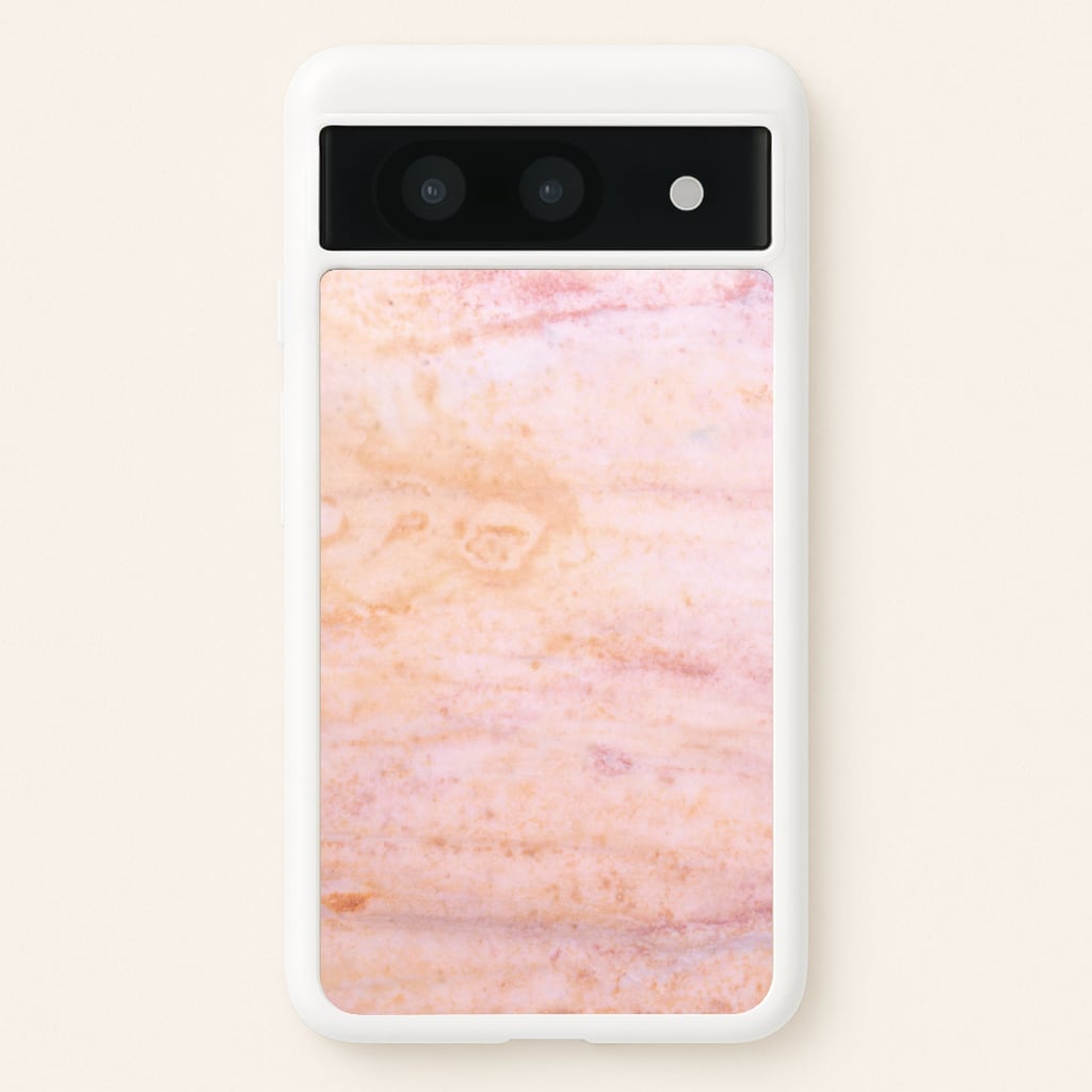 Ombre Rose Gold Marble - Marble Phone Case for Google Pixel 8a