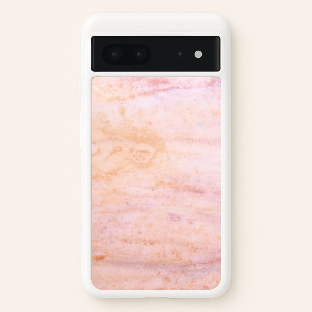 Ombre Rose Gold Marble - Marble Phone Case for Google Pixel 7